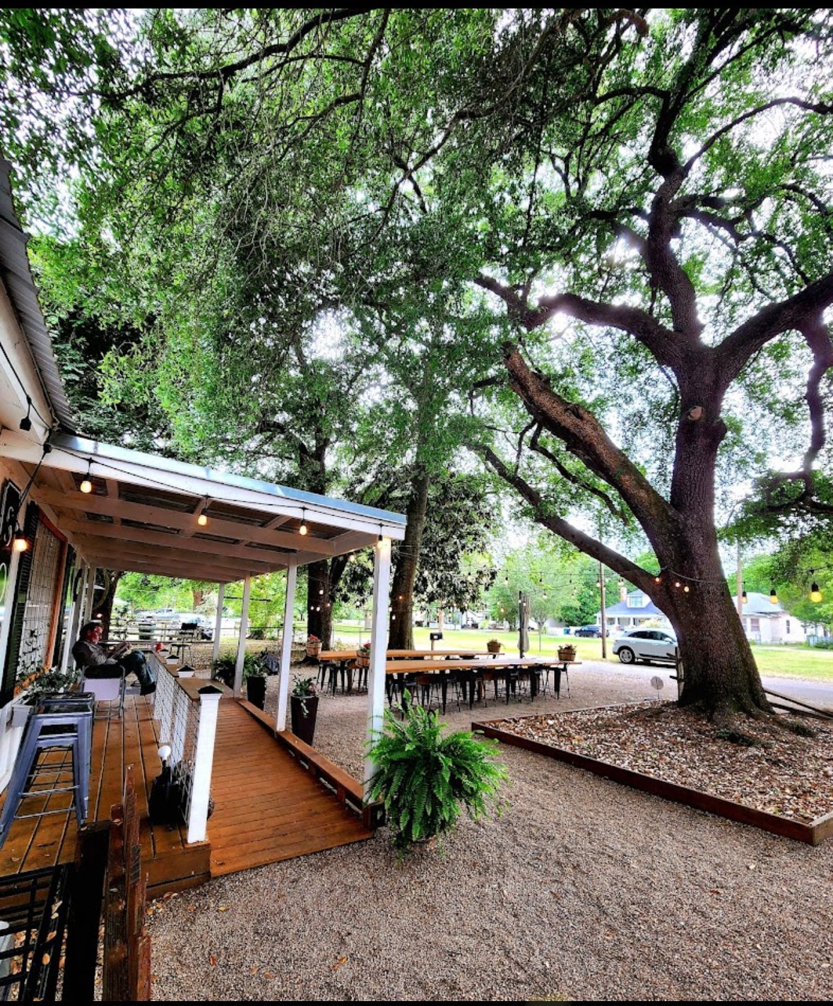 Solo Vino Marchand outdoor patio